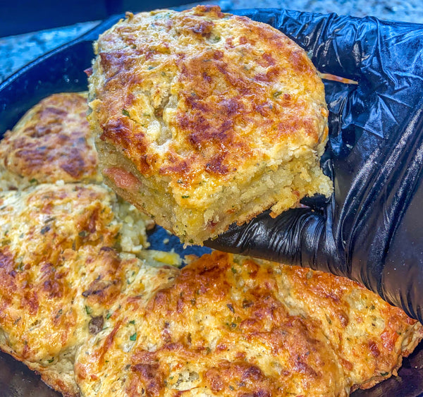 Cheddar Bacon Ranch Biscuits Recipe